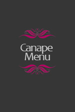 canape menu
